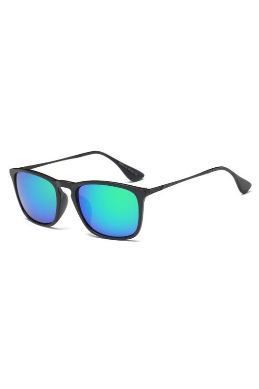 Vintage Retro Square Mirrored Fashion Sunglasses