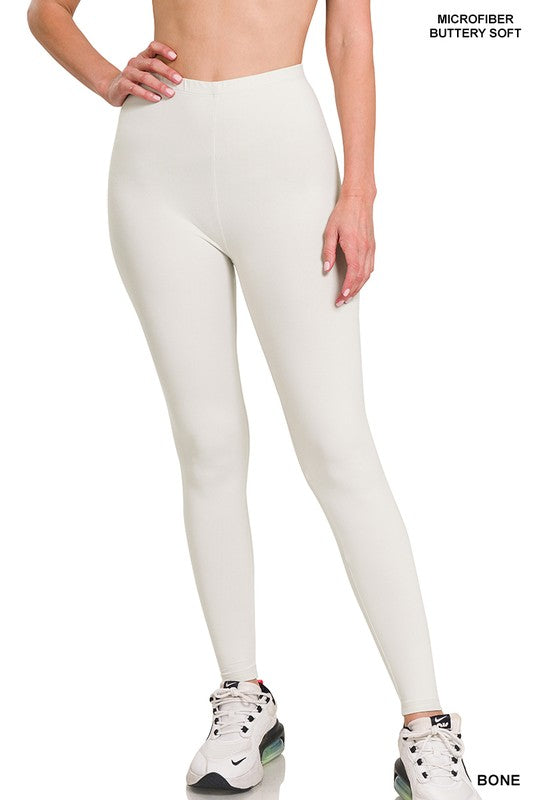 PREMIUM MICROFIBER FULL LENGTH LEGGINGS