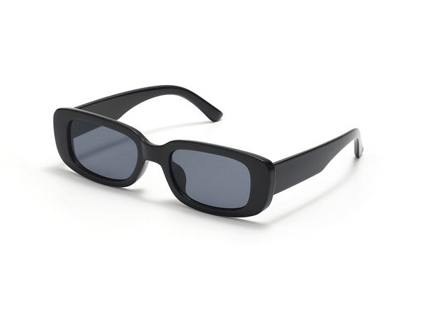 Retro Vintage Slim Rectangle Fashion Sunglasses