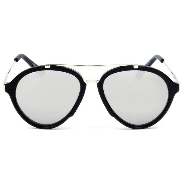 Retro Round Brow-Bar Fashion Sunglasses