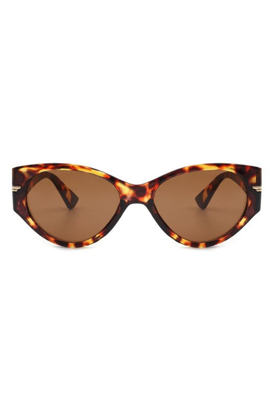 Round Retro Cat Eye Fashion Sunglasses