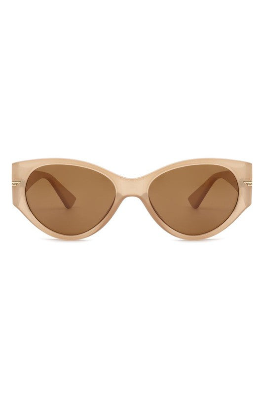 Round Retro Cat Eye Fashion Sunglasses