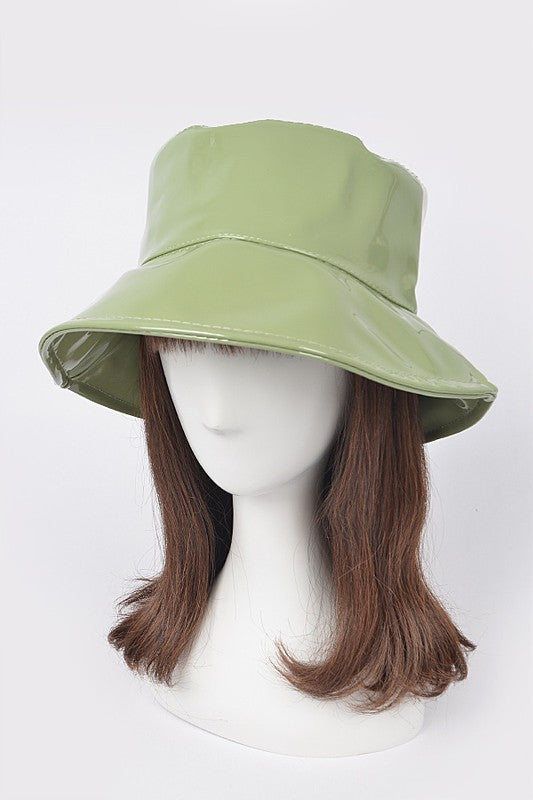 Patent Leather Iconic Bucket Hat