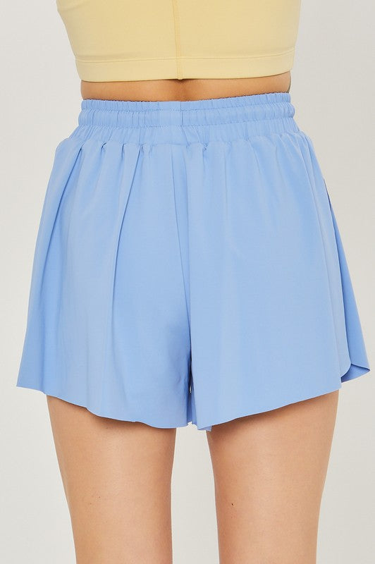 Activewear Two In One Drawstring Shorts