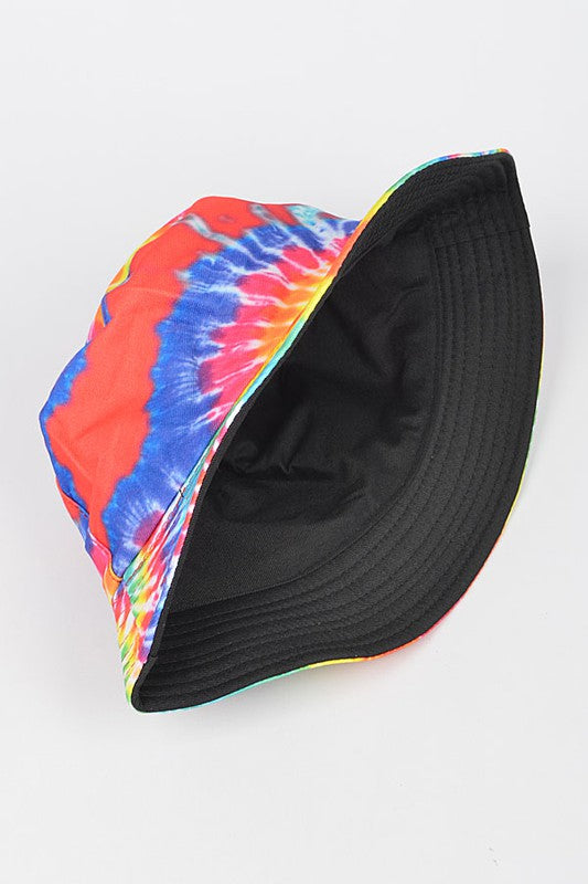 Tie Dye Reversible Bucket Hat