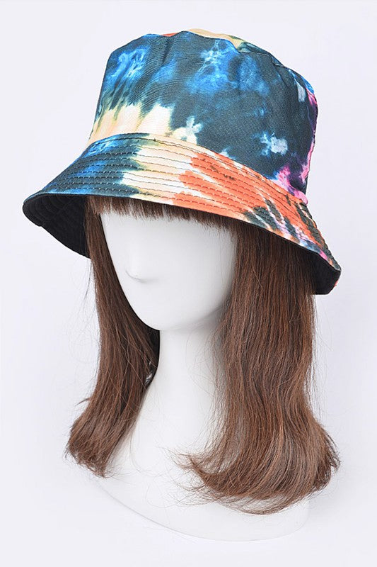 Tie Dye Reversible Bucket Hat