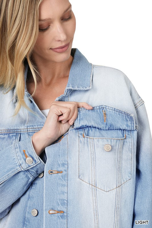 OVERSIZED DENIM JACKET