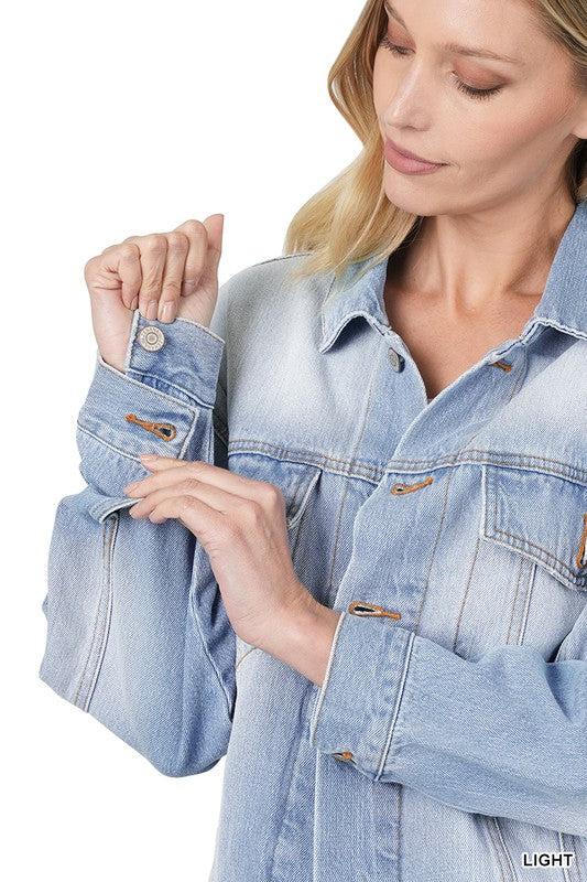 OVERSIZED DENIM JACKET