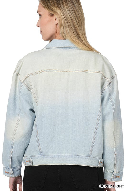 OVERSIZED DENIM JACKET