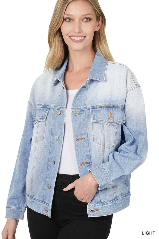 OVERSIZED DENIM JACKET