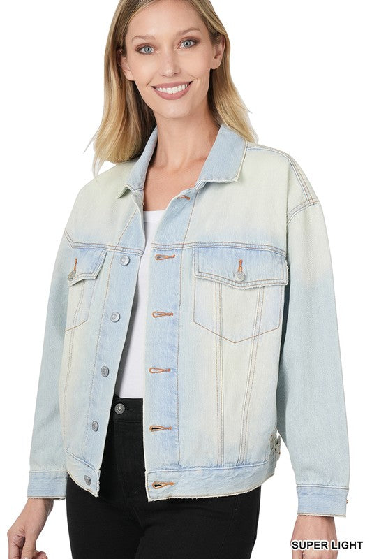 OVERSIZED DENIM JACKET