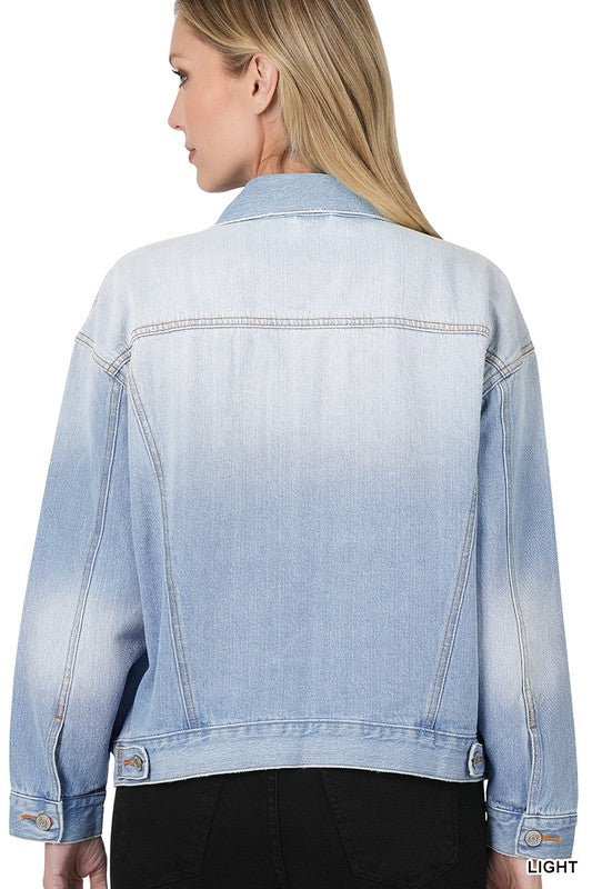 OVERSIZED DENIM JACKET