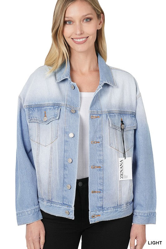 OVERSIZED DENIM JACKET