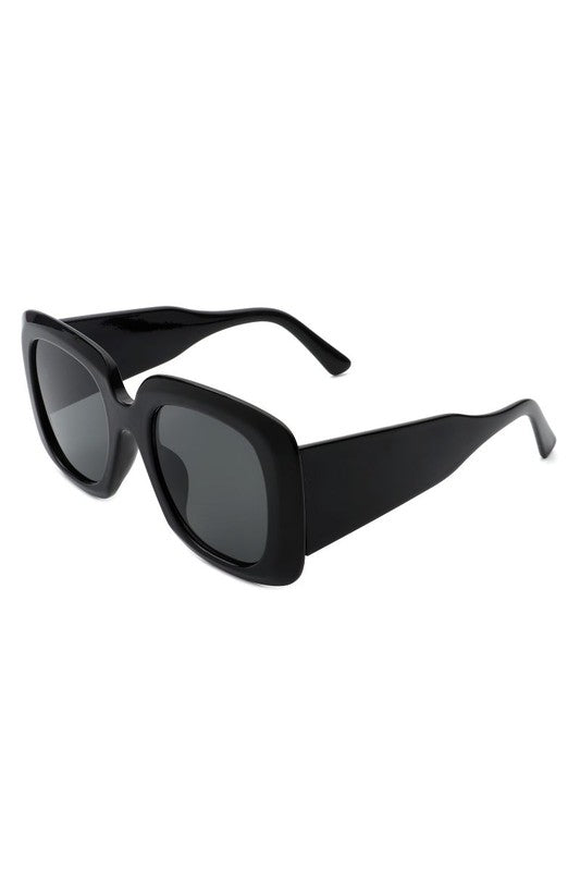 Retro Square Oversized Chunky Fashion Sunglasses