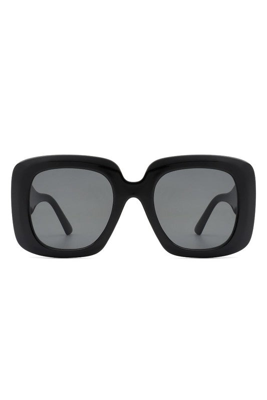 Retro Square Oversized Chunky Fashion Sunglasses