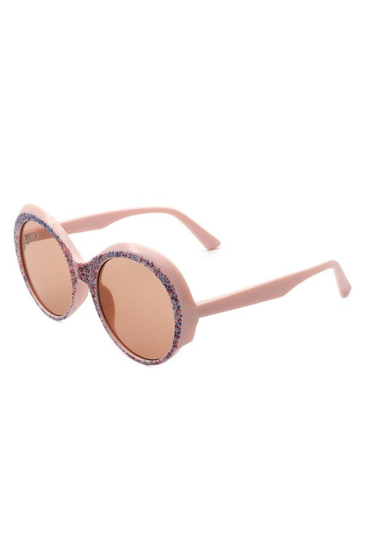 Women Round Oversize Circle Fashion Sunglasses