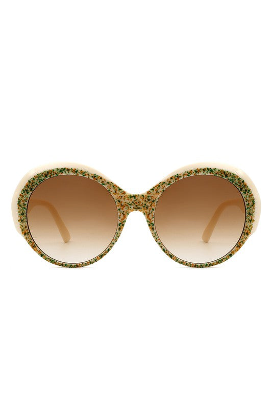 Women Round Oversize Circle Fashion Sunglasses