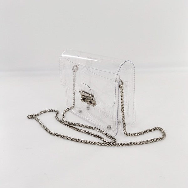 See through Clear Crossbody Bag