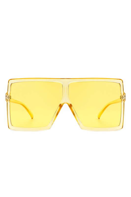 Oversize Square Tinted Women Fashion Sunglasses