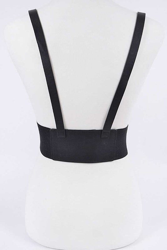 Buckle Suspender Corset Belt