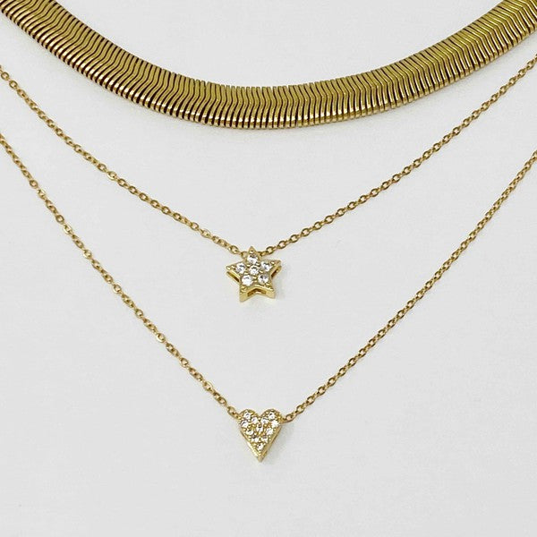 Style Staple Herringbone Chain Necklace