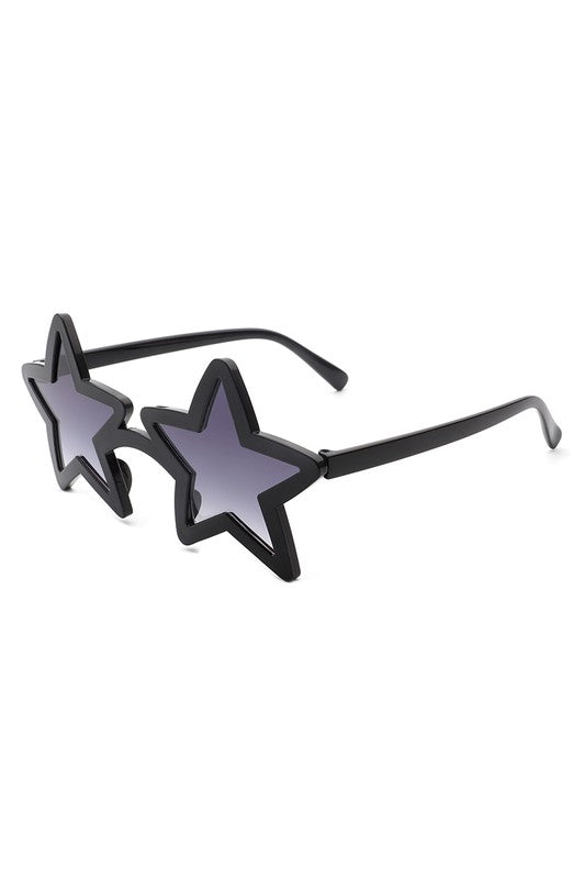 Glitter Star Shape Tinted Sunglasses