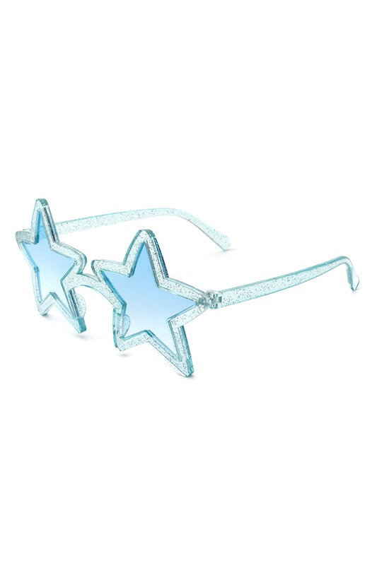 Glitter Star Shape Tinted Sunglasses