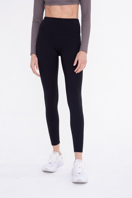 BRONZE - Manhattan Minimal High-Waist Leggings