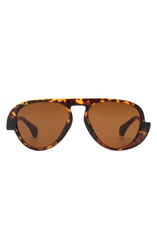 Futuristic Fashion Vintage Aviator Sunglasses