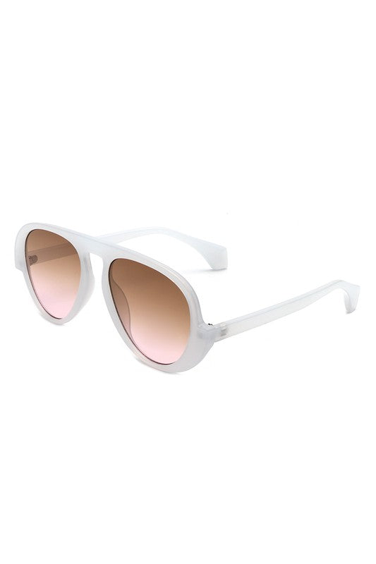 Futuristic Fashion Vintage Aviator Sunglasses