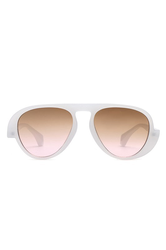 Futuristic Fashion Vintage Aviator Sunglasses