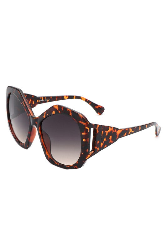 Oversize Geometric Fashion Square Sunglasses