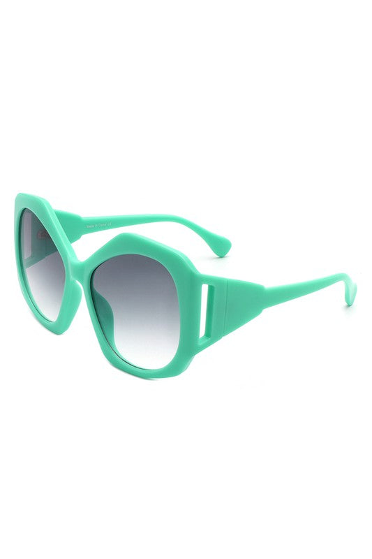 Oversize Geometric Fashion Square Sunglasses