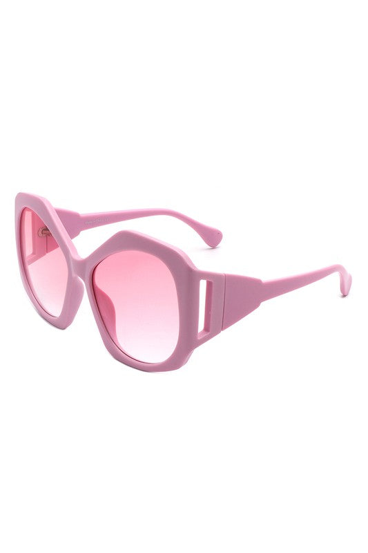 Oversize Geometric Fashion Square Sunglasses