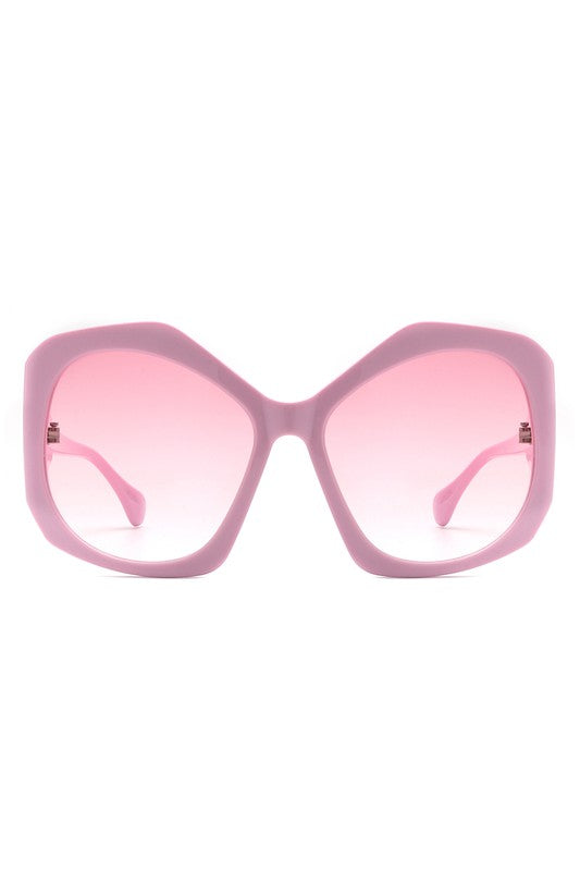 Oversize Geometric Fashion Square Sunglasses