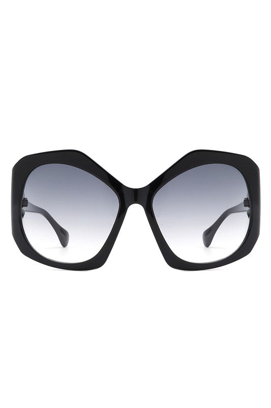 Oversize Geometric Fashion Square Sunglasses