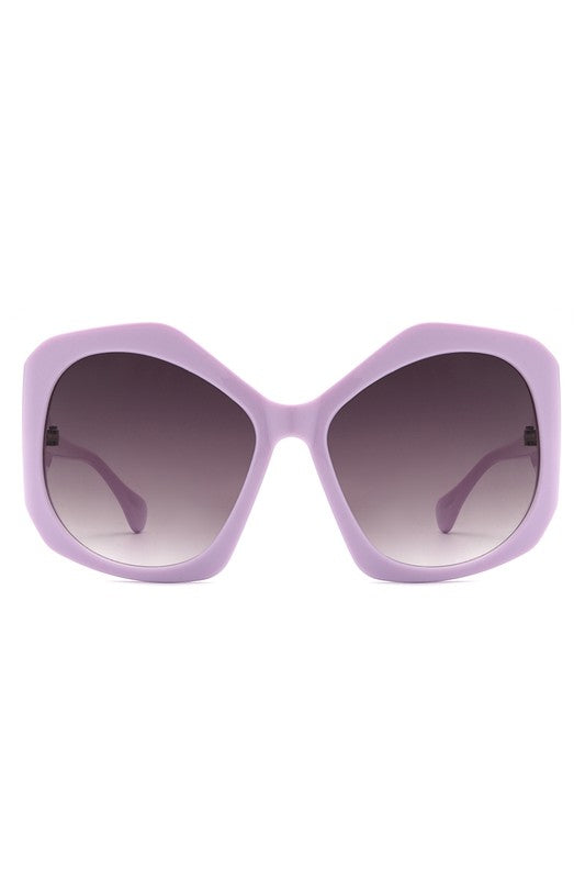 Oversize Geometric Fashion Square Sunglasses