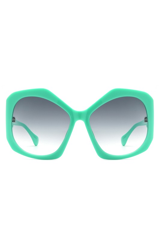 Oversize Geometric Fashion Square Sunglasses