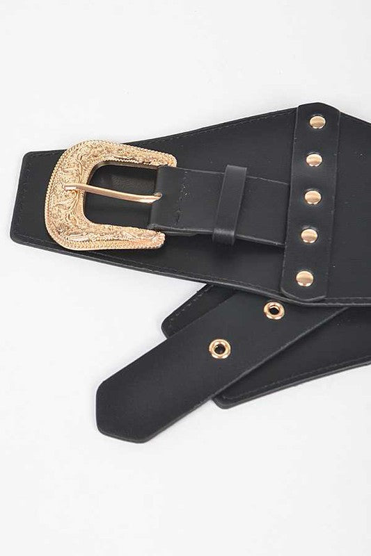 Iconic Buckle Corset Belt