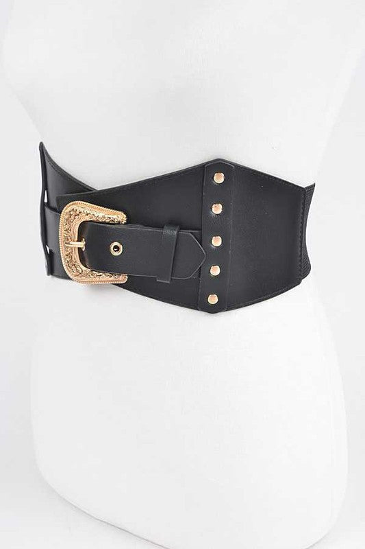 Iconic Buckle Corset Belt