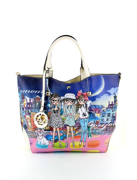 LANY FRENCH GIRLS IN THE CITY MINI TOTE