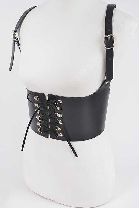 Plus Size Harness Corset Belt