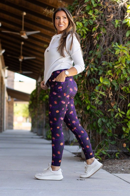 The Elly Pumpkin Blaze Leggings