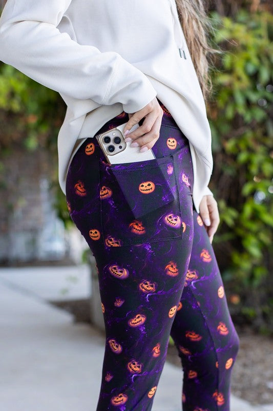 The Elly Pumpkin Blaze Leggings