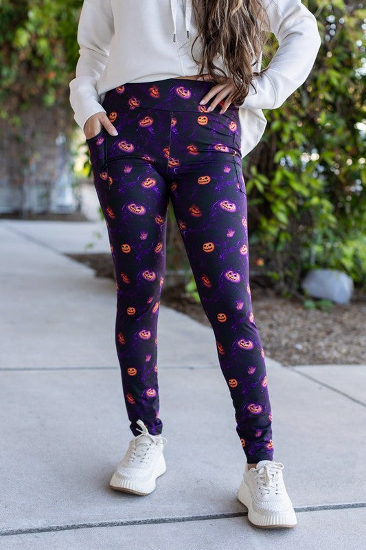 The Elly Pumpkin Blaze Leggings