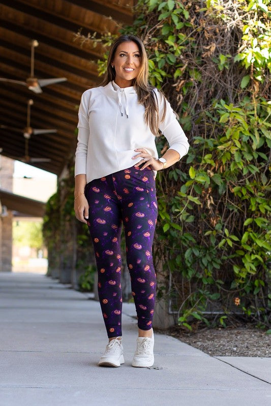 The Elly Pumpkin Blaze Leggings