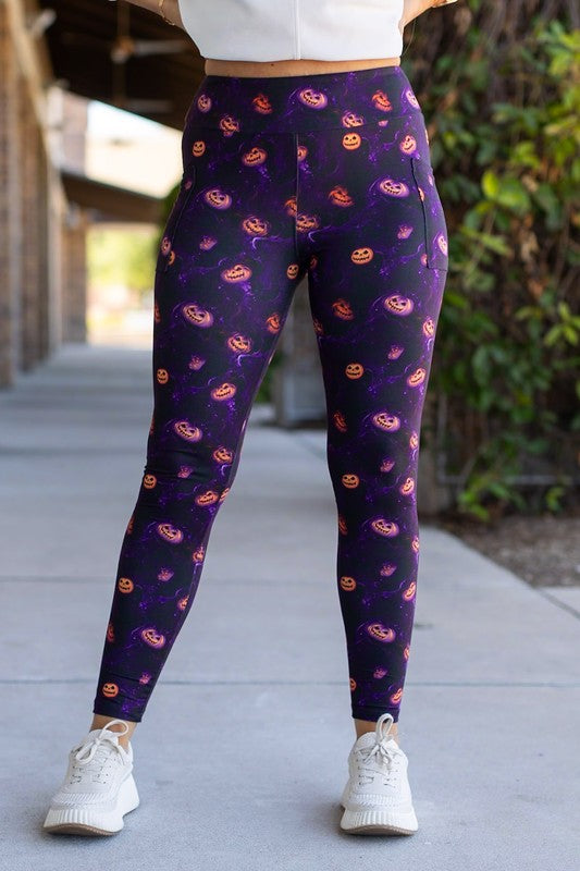 The Elly Pumpkin Blaze Leggings