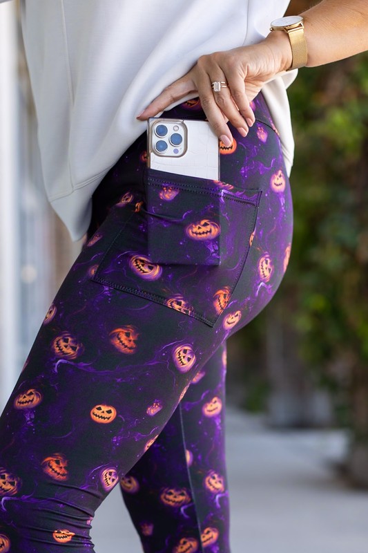 The Elly Pumpkin Blaze Leggings