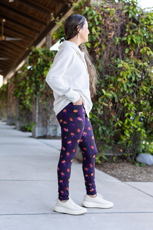 The Elly Pumpkin Blaze Leggings