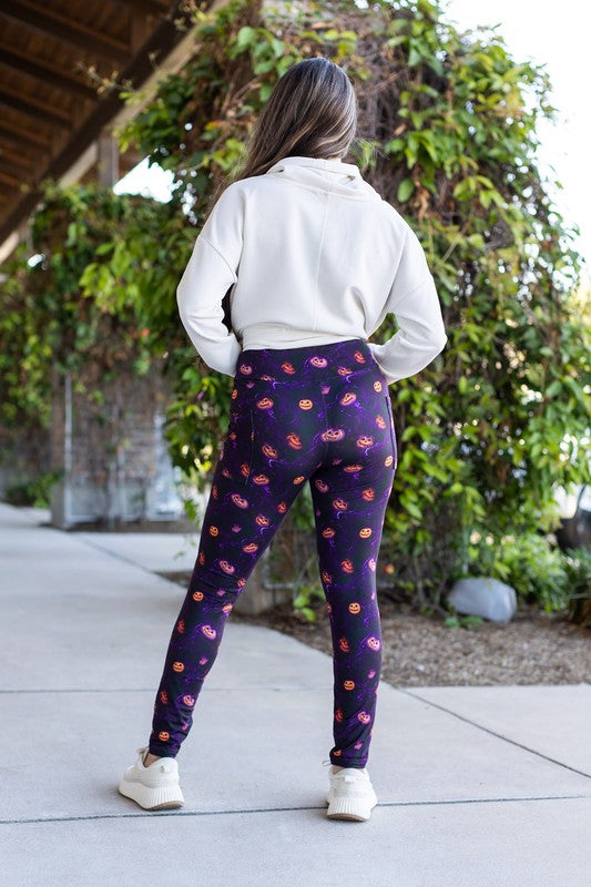 The Elly Pumpkin Blaze Leggings